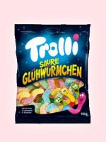 Мармелад светящиеся червячки Trolli Glow Worms 150 гр