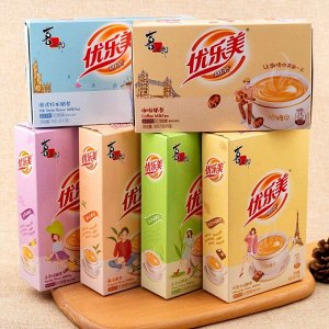 Чай с молоком Youlemei с низким содержанием Сахара и разными вкусами 1 пачка