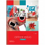 Бизнес-блокнот А4 128л. OfficeSpace &quot;Офис. Office ideas&quot;, матовая ламинация