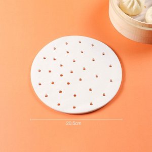 Перфорированные салфетки для выпечки (диаметр 20.5см, 100шт)