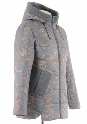 Удлиненная куртка NIA-9006