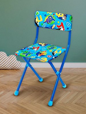 Стул складной детский, мягкий, моющийся, 3 – 7 лет, цвета МИКС