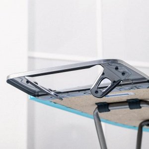 Доска гладильная Nika «Белль Классик 1», 111,5x34,5 см, два положения высоты 70, 80 см, европодставка, рисунок МИКС
