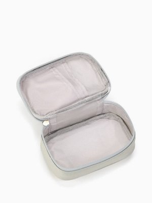 Косметичка-аптечка дорожная на молнии, с ручкой, Medicine bag, серая