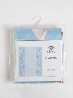 Скатерть «Этель. Пасхальные радости», 180x147 см, 100% хлопок, саржа 190 г/м²