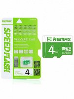 Карта памяти 4 GB microSD Remax