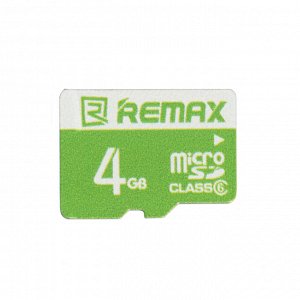 Карта памяти 4 GB microSD Remax