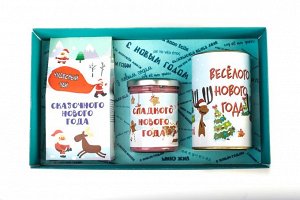 Подарочные наборы Подарочный набор из 3 продуктов "С новым годом"