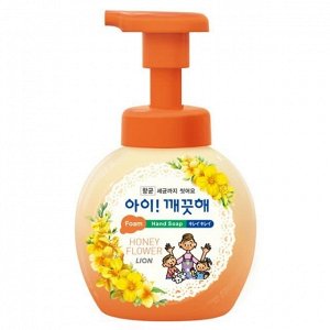 LION Пенное мыло для рук "Ai - Kekute" Цветочный Мёд, с антибактериальным эффектом, флакон, 250мл