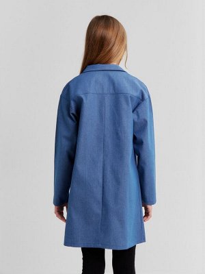 Рубашка для девочки MINAKU: Jeans collection, голубая.