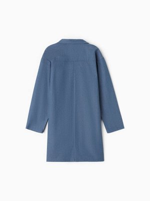 Рубашка для девочки MINAKU: Jeans collection, голубая.