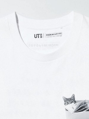 UNIQLO UT - хлопковая футболка с принтом "Magnum Photos" - 00 WHITE