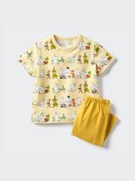 UNIQLO - детская пижама с Муми-троллем - 43 YELLOW