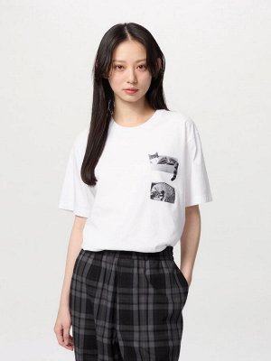 UNIQLO UT - хлопковая футболка с принтом "Magnum Photos" - 00 WHITE