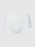 UNIQLO AIRism - бесшовные трусики-шорты с высокой талией - 50 LIGHTGREEN