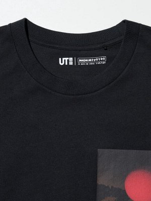 UNIQLO UT - хлопковая футболка с принтом "Magnum Photos" - 09 BLACK