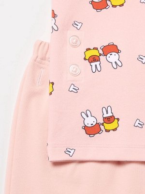 UNIQLO - детская пижама с Миффи, коллекция по мотивам любимых сказок - 11 PINK