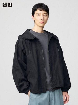 UNIQLO U - куртка с капюшоном - 09 BLACK