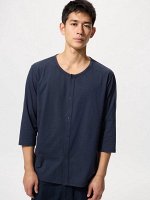 UNIQLO AIRism - кофта на заклепках с рукавами 3/4 - 69 NAVY