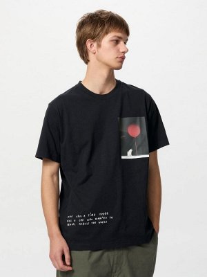 UNIQLO UT - хлопковая футболка с принтом "Magnum Photos" - 09 BLACK