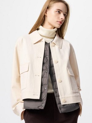 UNIQLO - куртка из джерси - 30 NATURAL