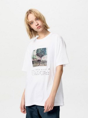 UNIQLO UT - хлопковая футболка с принтом "Magnum Photos" - 00 WHITE