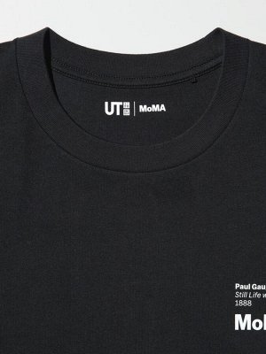 UNIQLO UT - хлопковая футболка с принтом "MoMA" - 09 BLACK