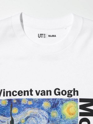 UNIQLO UT - хлопковая футболка Moma Art Icons - 00 WHITE