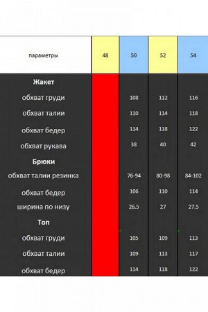 Женский брючный костюм-тройка