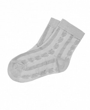 Серые носки для девочки 39664-ПЧ18