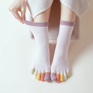 Носки для йоги, фитнеса, спортивные, противоскользящие