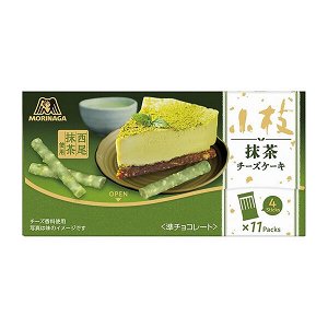 Шоколад Morinaga палочки со вкусом зеленого чая матча 46гр