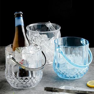 Ведро для льда, 12,2х13,5 см, 1060 мл., стекло 1/16