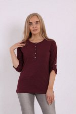 Блузка женская 5020-013 темно-бордовый