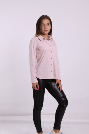 Рубашка женская 1801-013 розовый