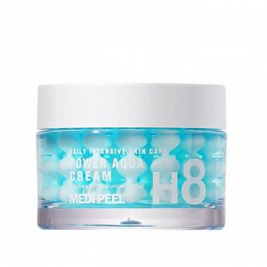 Увлажняющий капсульный крем с гиалуроновой кислотой и пептидами - Power Aqua Cream, 50мл