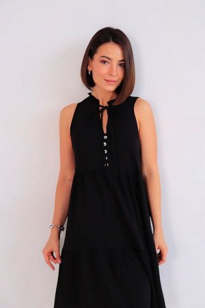 Платье чёрное