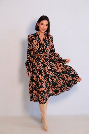 Платье с принтом