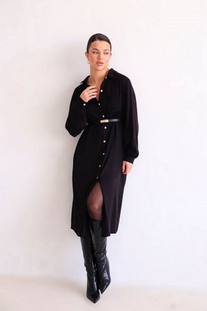 Платье чёрное