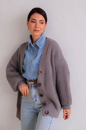 Кардиган вязаный