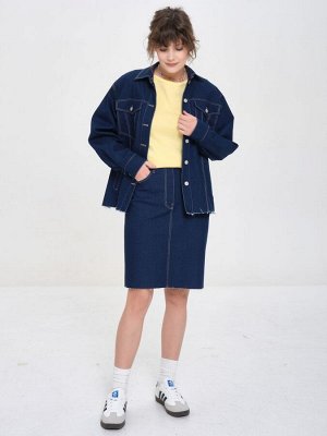 Мини юбка из джинсы, Юбка 250414-5077