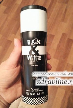 Дезодорант Black & White (Черное и Белое) 200 мл