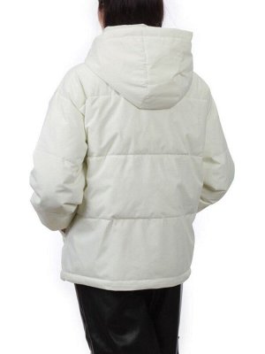 S24-268 MILK Куртка демисезонная женская (100 гр. холлофайбер)
