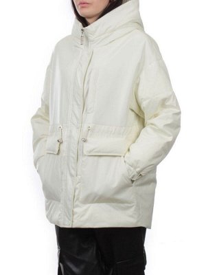 S24-211 MILK Куртка демисезонная женская (100 гр. холлофайбер)
