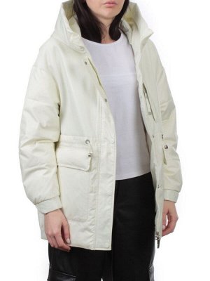 S24-211 MILK Куртка демисезонная женская (100 гр. холлофайбер)