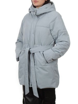 S24-299 GRAY BLUE Куртка демисезонная женская (100 гр. холлофайбер)