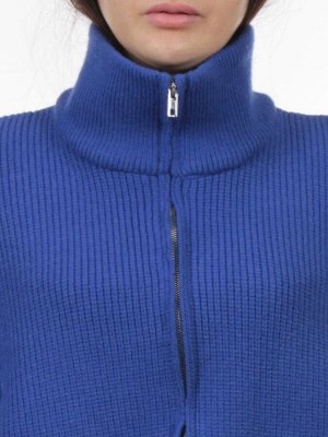 3155 BLUE Куртка-кардиган женская (90% хлопок, 10% синтепон)