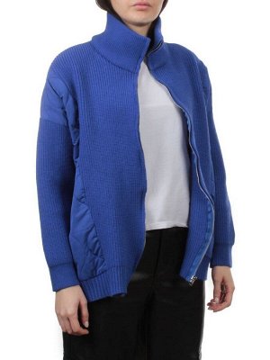 3155 BLUE Куртка-кардиган женская (90% хлопок, 10% синтепон)