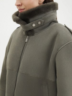 Женская дубленка MAISON DAVID ladies zip coat