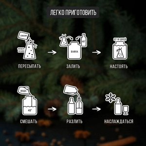 Набор Алхимия вкуса № 10 для приготовления настойки "Анисовая настойка", 18 г